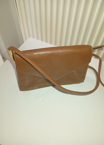 Taba Deri Kadın Çanta - Görsel 3