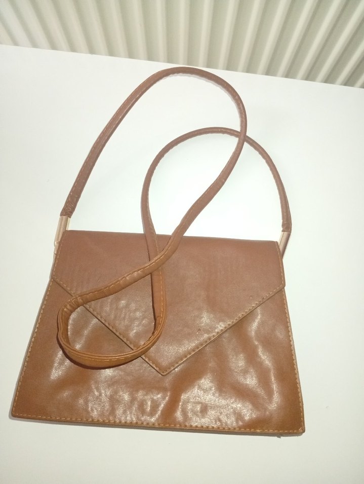 Taba Deri Kadın Çanta - Görsel 2