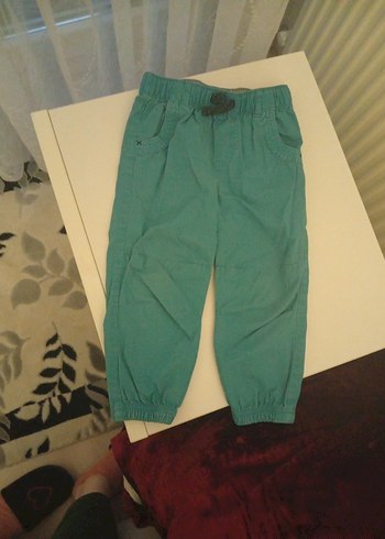 Erkek Çocuk Mavi Bol Kesim Kot Pantolon - Görsel 2