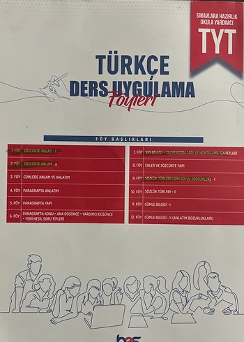TYT DUF Türkçe Sınav Hazırlık Kitabı