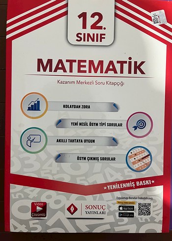 12. Sınıf Matematik Kazanım Merkezli Soru Kitabı