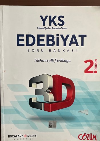 YKS Edebiyat Soru Bankası 2. Oturum