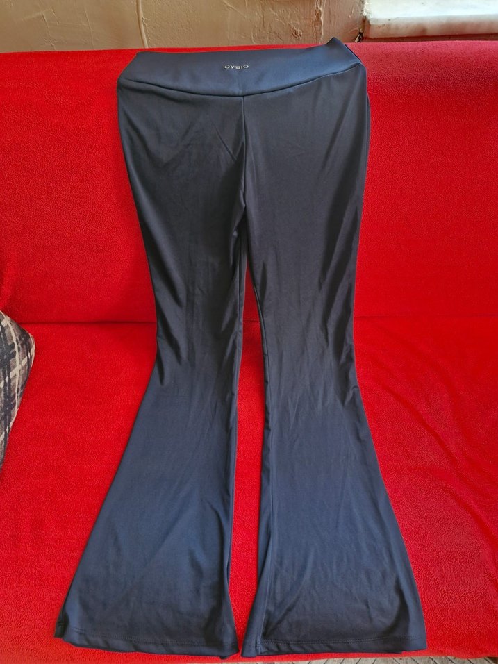 Kadın Mavi Flare Spor tayt - Görsel 2