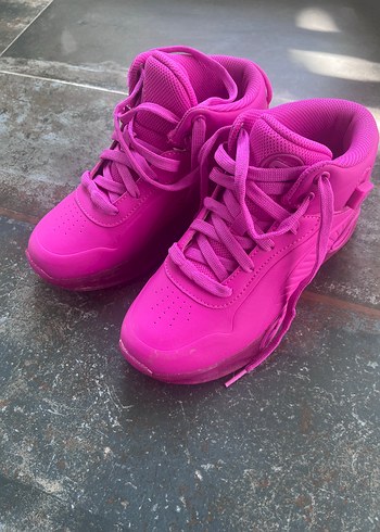 Pembe Bağcıklı çocuk Spor Ayakkabı