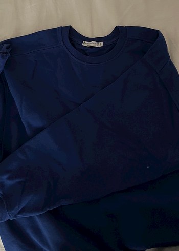 s Beden Kadın Lacivert Oversize Sweatshirt