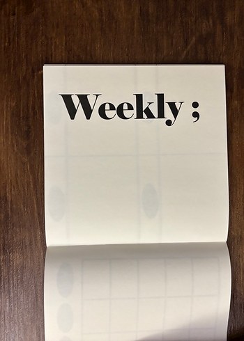 Tarihsiz ajanda, haftalık ve aylık Daymood - Görsel 2