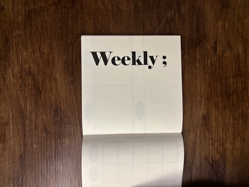 Tarihsiz ajanda, haftalık ve aylık Daymood - Görsel 2