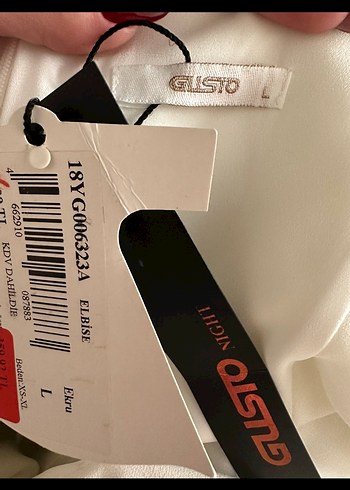 Beyaz Straplez yeni etiketli - Görsel 3