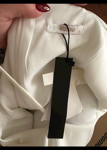 Beyaz Straplez yeni etiketli - Görsel 2