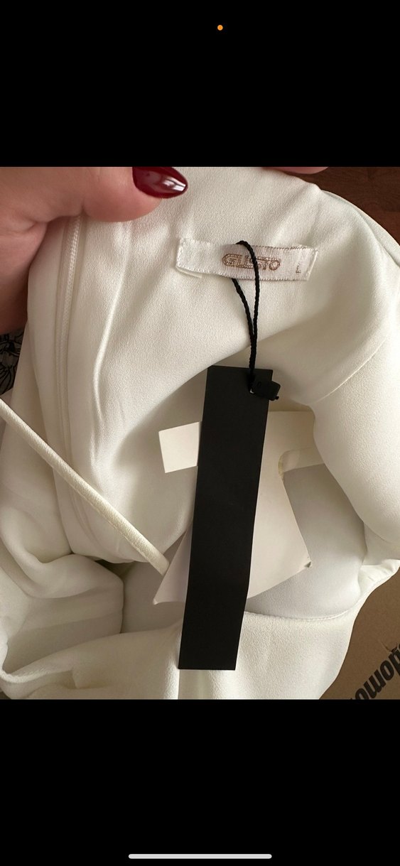 Beyaz Straplez yeni etiketli - Görsel 2