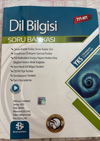 TYT-AYT Dil Bilgisi Soru Bankası