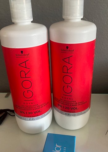 Schwarzkopf Igora açıcı ve oksidan