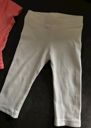 Pembe Kısa Kollu Bebek Takımı - Görsel 3