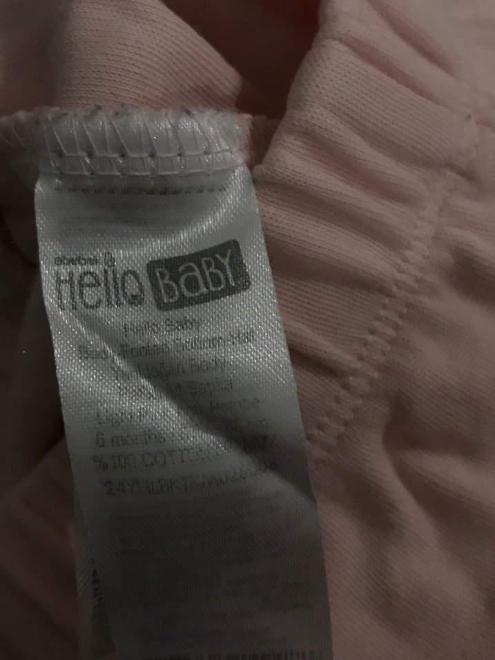 Kız Bebek Pamuklu Rahat Kesim Pantolonlar - Görsel 4