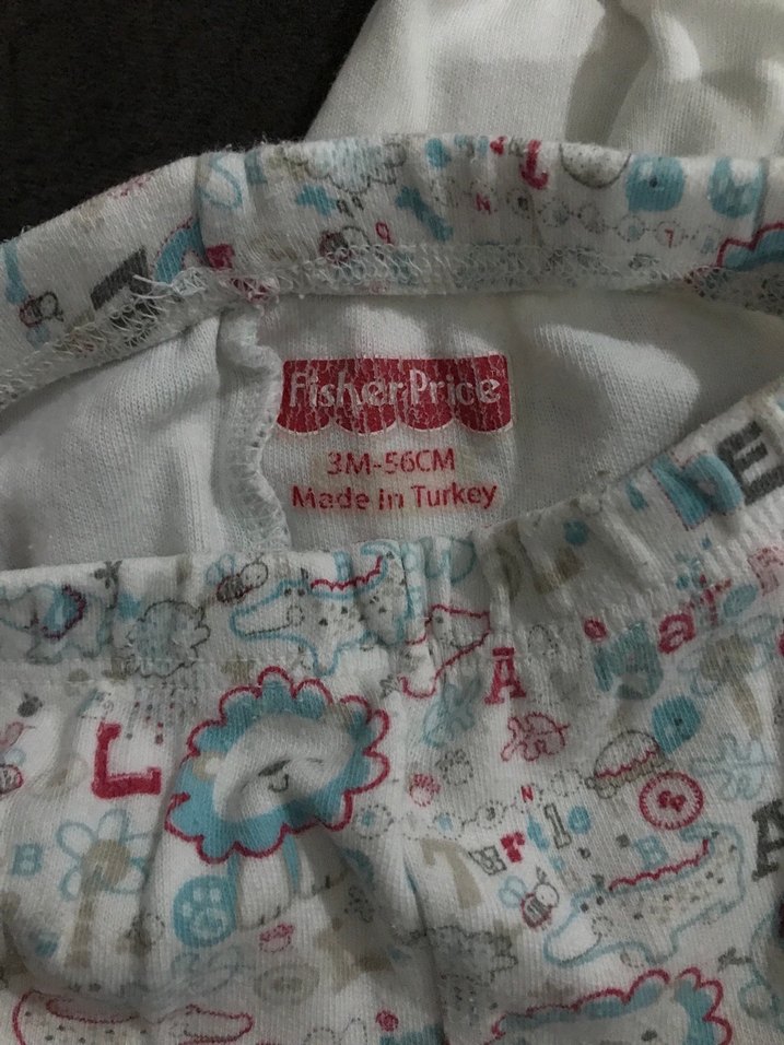 Kız Bebek Pamuklu Rahat Kesim Pantolonlar - Görsel 3