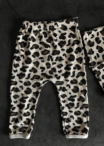Leopar Desenli Bebek Takım - Görsel 3