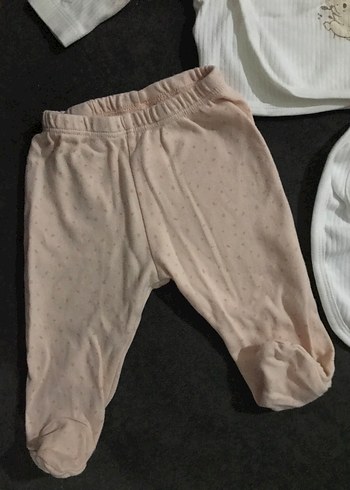 Bebek Kız Uzun Kollu Beyaz Takım - Görsel 2