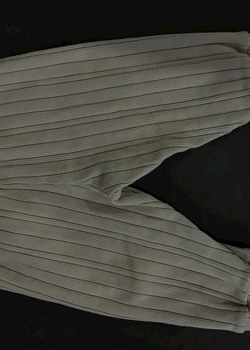 Civil Kız Bebek Bej Pilili Pamuk Pantolon - Görsel 2