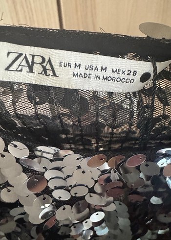 Zara Payetli Bluz - Görsel 2