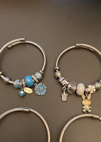 Bohem Çok Renkli Boncuklu Kadın Bileklik-Pandora