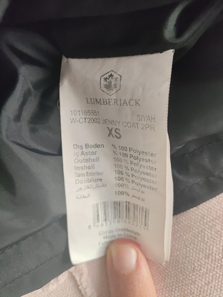 Lumberjack Kapüşonlu Unisex Kışlık Mont - Görsel 4