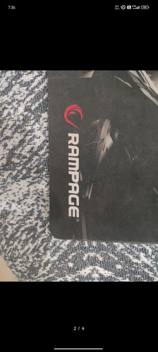Rampage Oyuncu Mousepad - Görsel 2