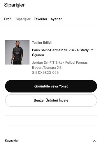 PARİS SAİNT GERMAİN 23/24 STADYUM FORMA ORJİNAL - Görsel 5