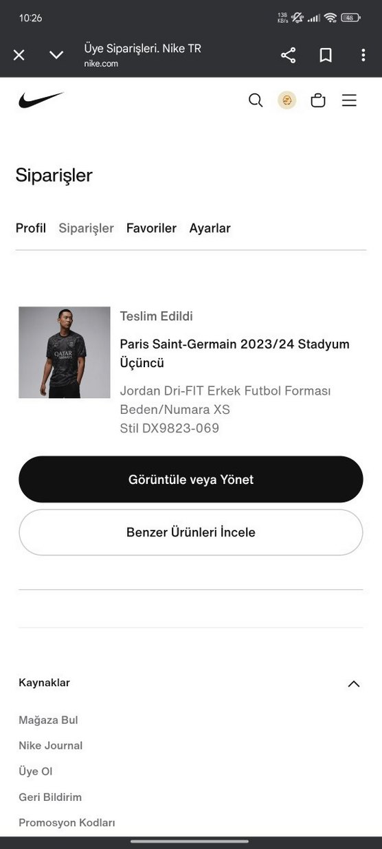 PARİS SAİNT GERMAİN 23/24 STADYUM FORMA ORJİNAL - Görsel 5