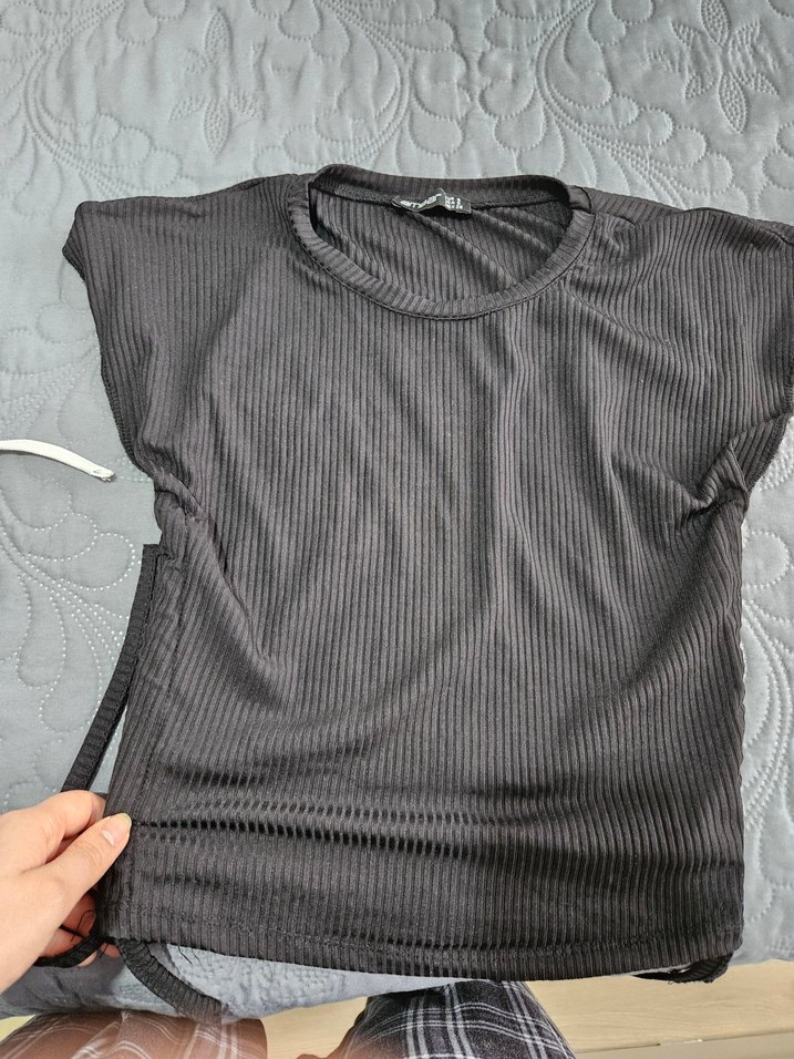 3 lü crop tshirt - Görsel 2