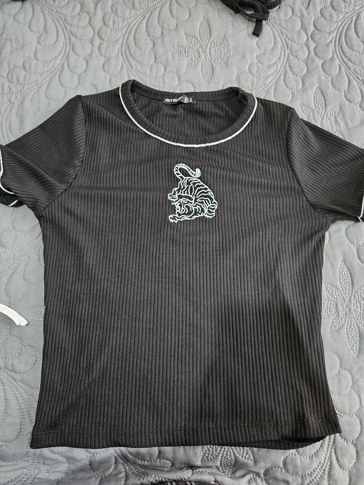 3 lü crop tshirt - Görsel 3