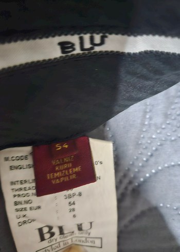 Kemer Detaylı Lacivert Denim Erkek Pantolon - Görsel 4