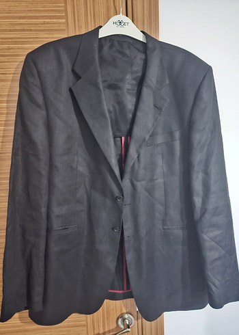 siyah Erkek Ofis Ceketi - Görsel 2