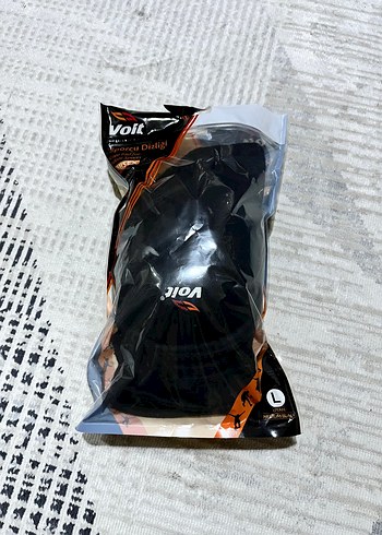 VOİT Siyah voleybol Diz Koruyucu Velcro Bantlı - Görsel 2