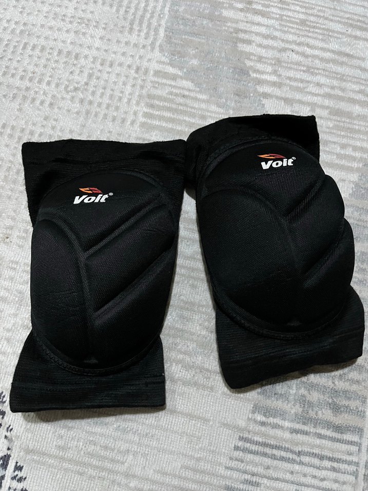 VOİT Siyah voleybol Diz Koruyucu Velcro Bantlı - Görsel 4