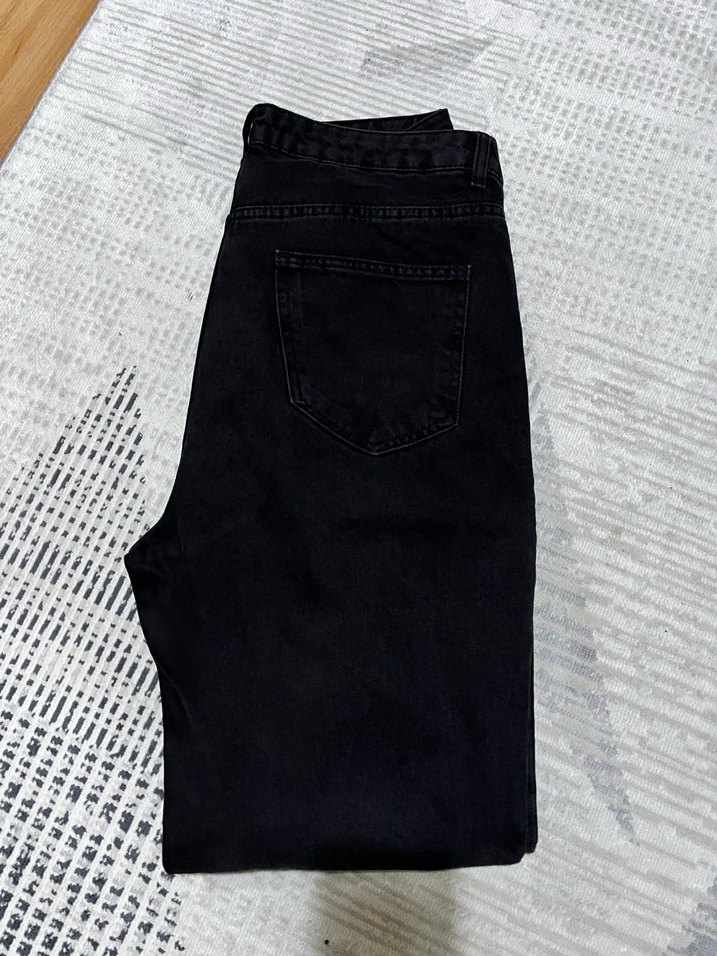 Siyah Kot Pantolon - Görsel 4