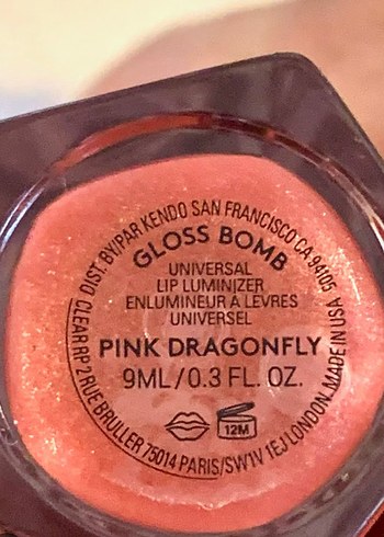 Fenty gloss bomb pink dragonfly - Görsel 4
