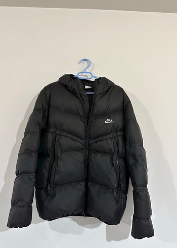 Nike Siyah Kapüşonlu Erkek Mont