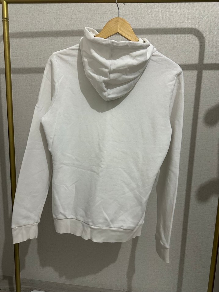 Beyaz PUMA Kapüşonlu Sweatshirt - Görsel 3