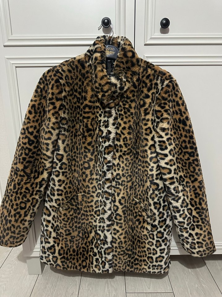Only marka Leopar Desenli Kadın Suni Kürk - Görsel 3