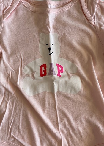 Pembe Uzun Kollu Bebek Body GAP - Görsel 2