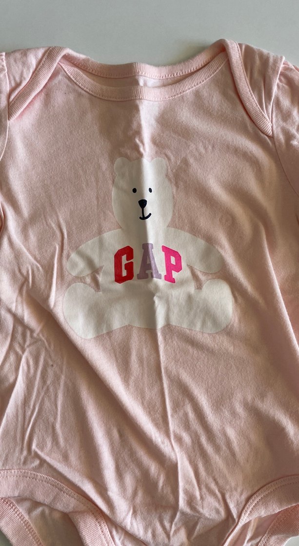 Pembe Uzun Kollu Bebek Body GAP - Görsel 2