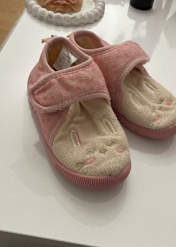 Kız Çocuk Pembe Sıcak Ev Terliği - Görsel 2