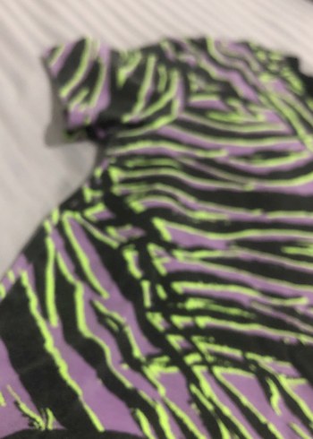 Mor zebra desenli Kız çocuk takım