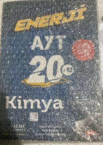 Enerji AYT Kimya 20 Deneme Sınavı