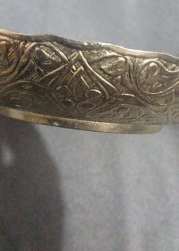 gümüşRenkli Yılan Desenli Tepsi - Görsel 4