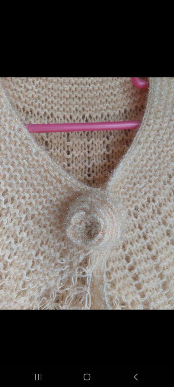 krem rengi çeyiz şalı - Görsel 2