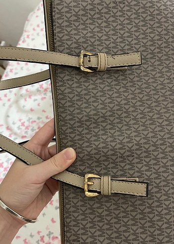 Beden kahverengi Renk Michael Kors Kahverengi Deri Kadın Çanta