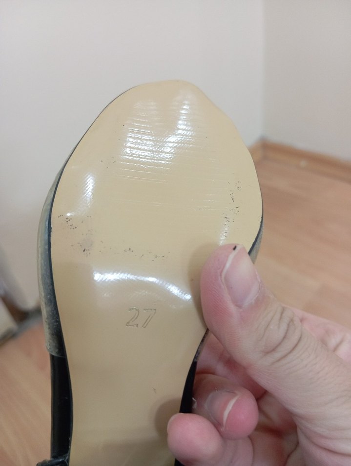 Kız Çocuk Siyah Payetli Özel Ayakkabı - Görsel 2