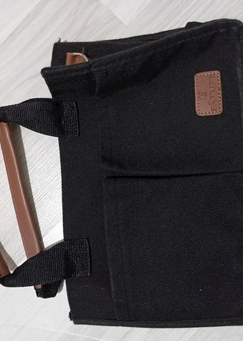 Kenzo Deri Saplı Siyah Minimalist Kadın Çanta