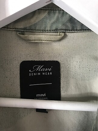 Mavi kamuflaj ceket